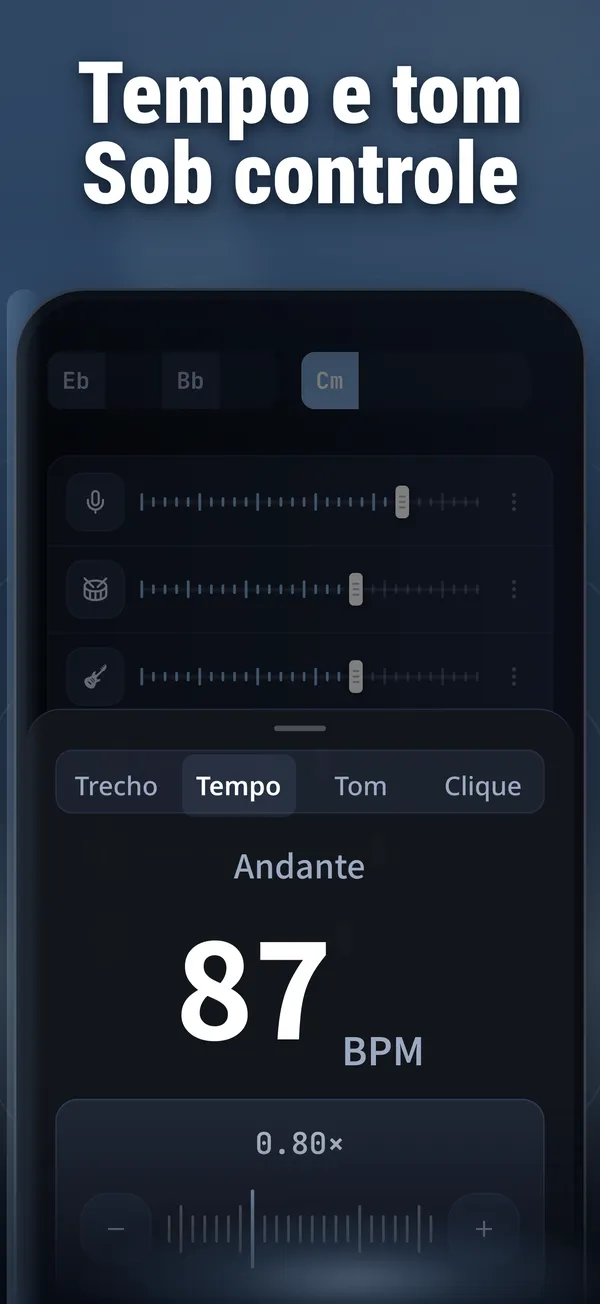 Captura de tela do Vocal Remover